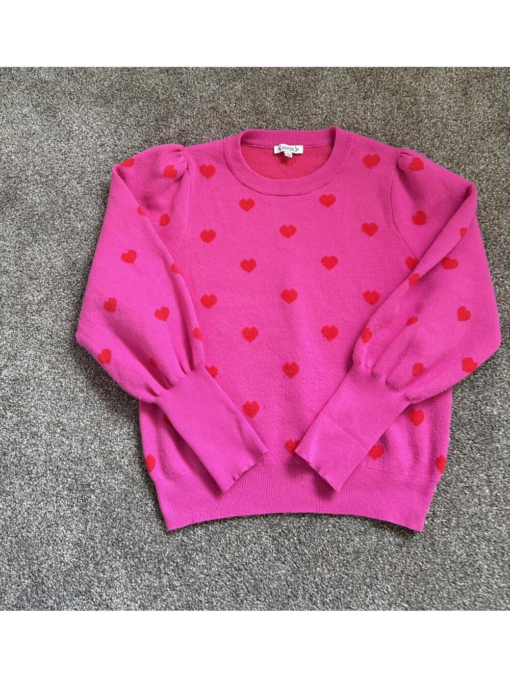 Nanette women’s  heart sweater